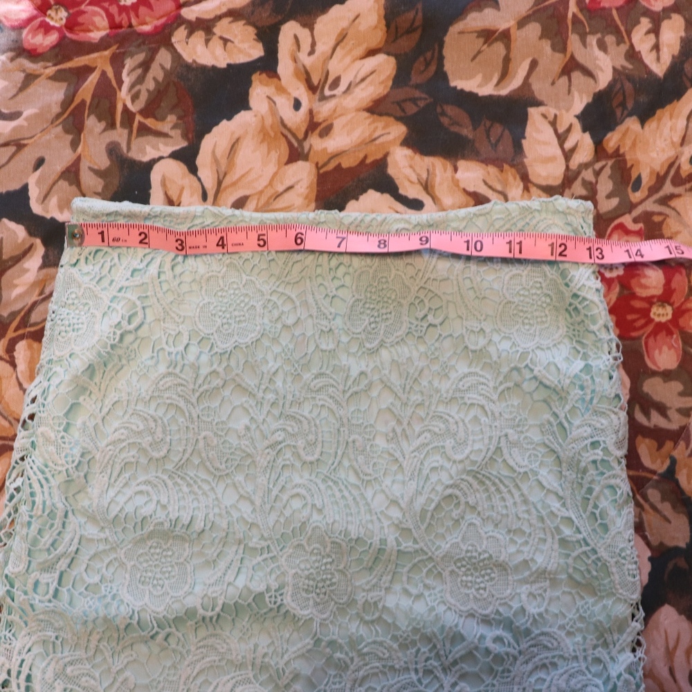 NWT H&M Divided light blue lace skirt - Picture 6 of 8
